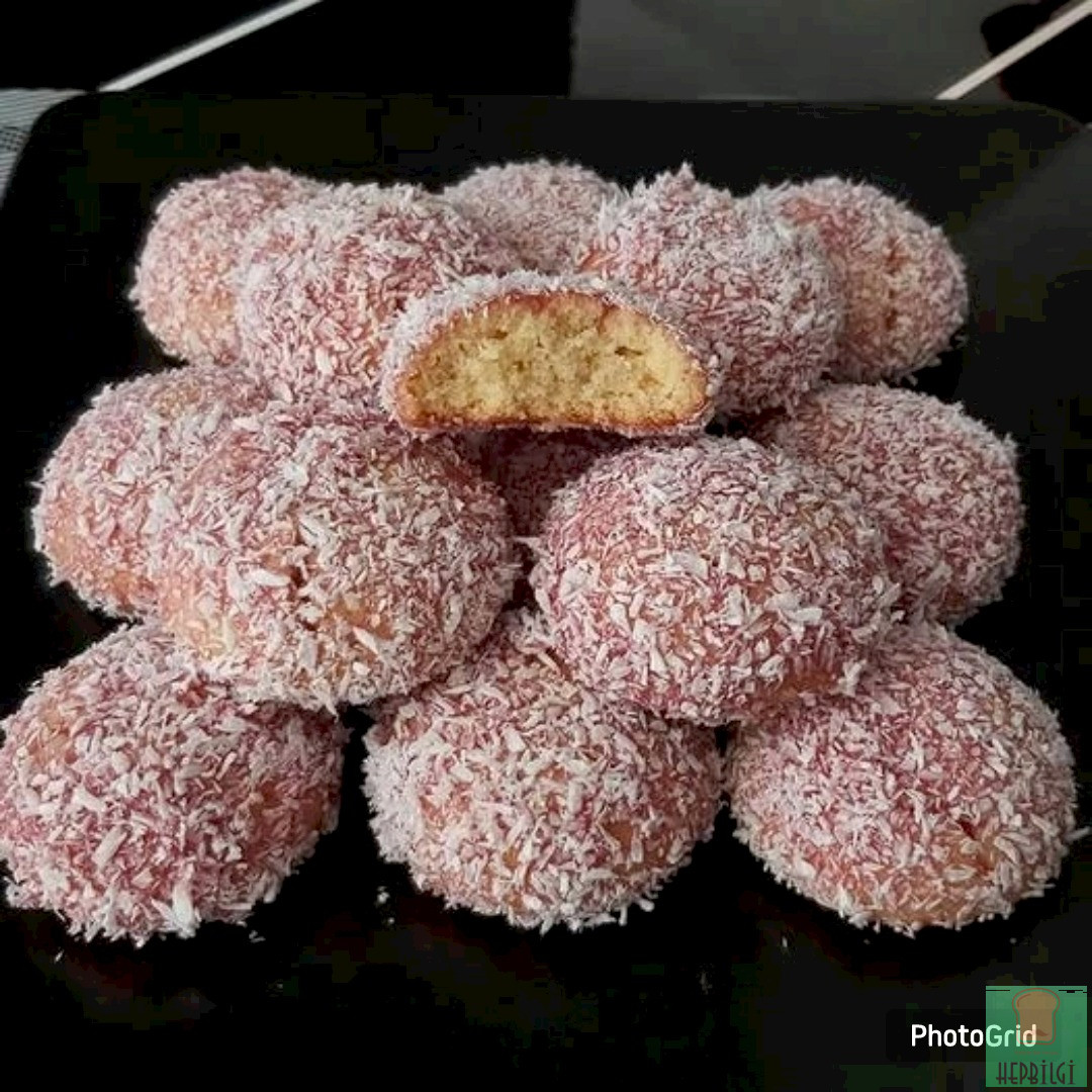 SIVIYAĞLI REÇELLİ LOKUM KURABİYE TARİFİ - 1
