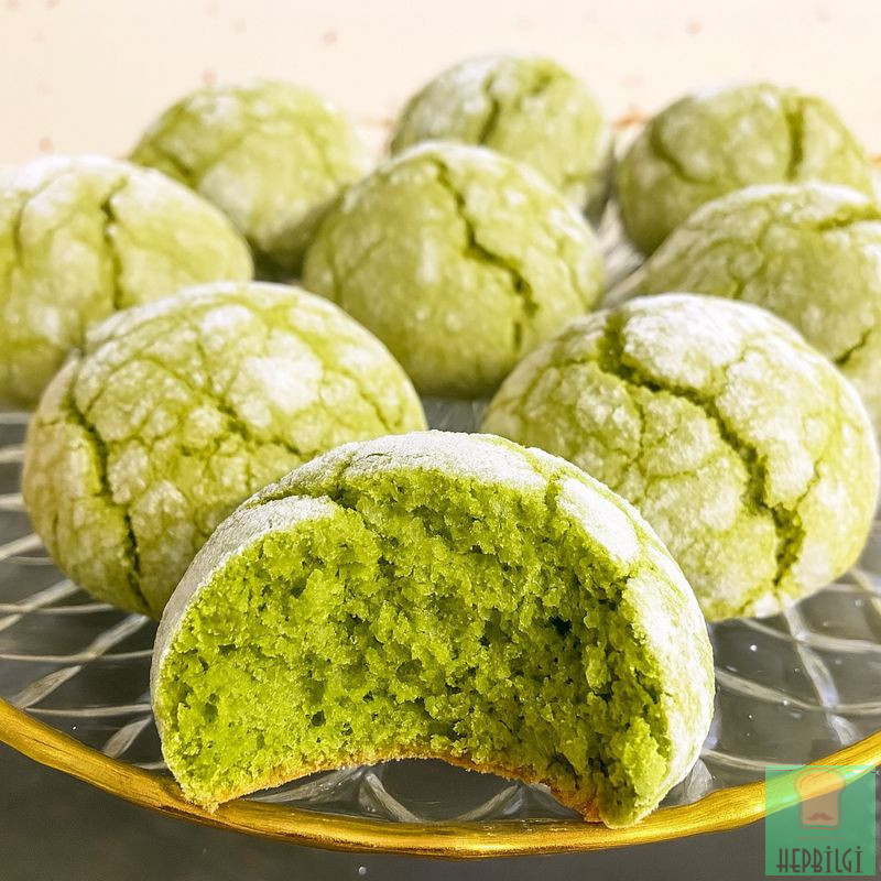 Ispanaklı Çatlak Kurabiye Tarifi - 3