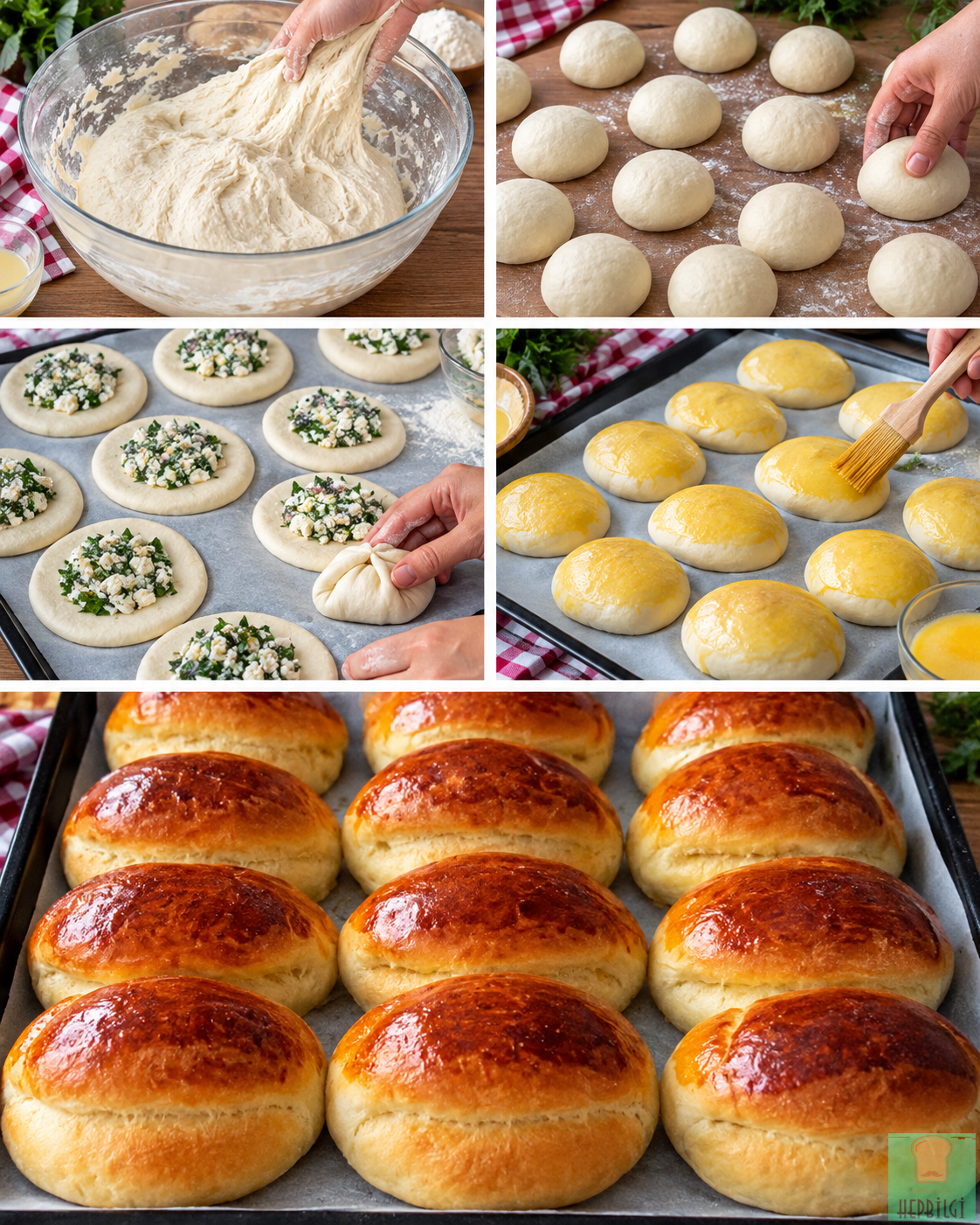 Peynirli Yumuşacık Poğaça - 1