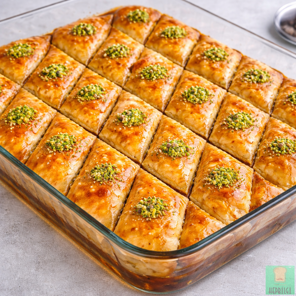 BAKLAVA TADINDA ŞERBETLİ TATLI (BORCAMDA) - 1
