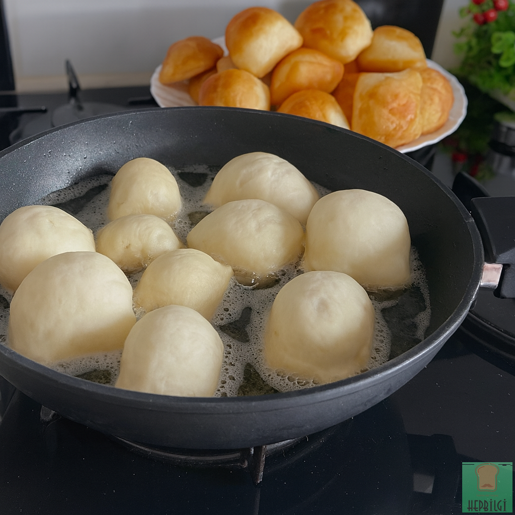 Anne Usulü Balon Pişi Tarifi - 3