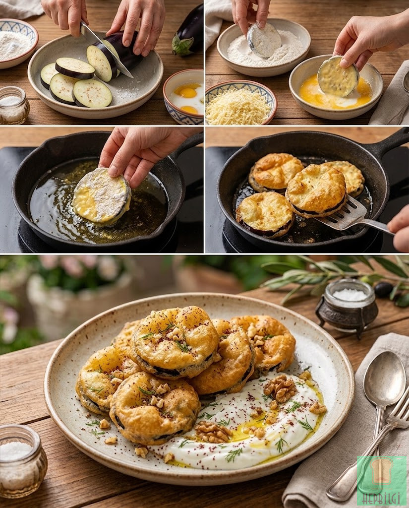 Puf Puf Patlıcan Kızartması - 2