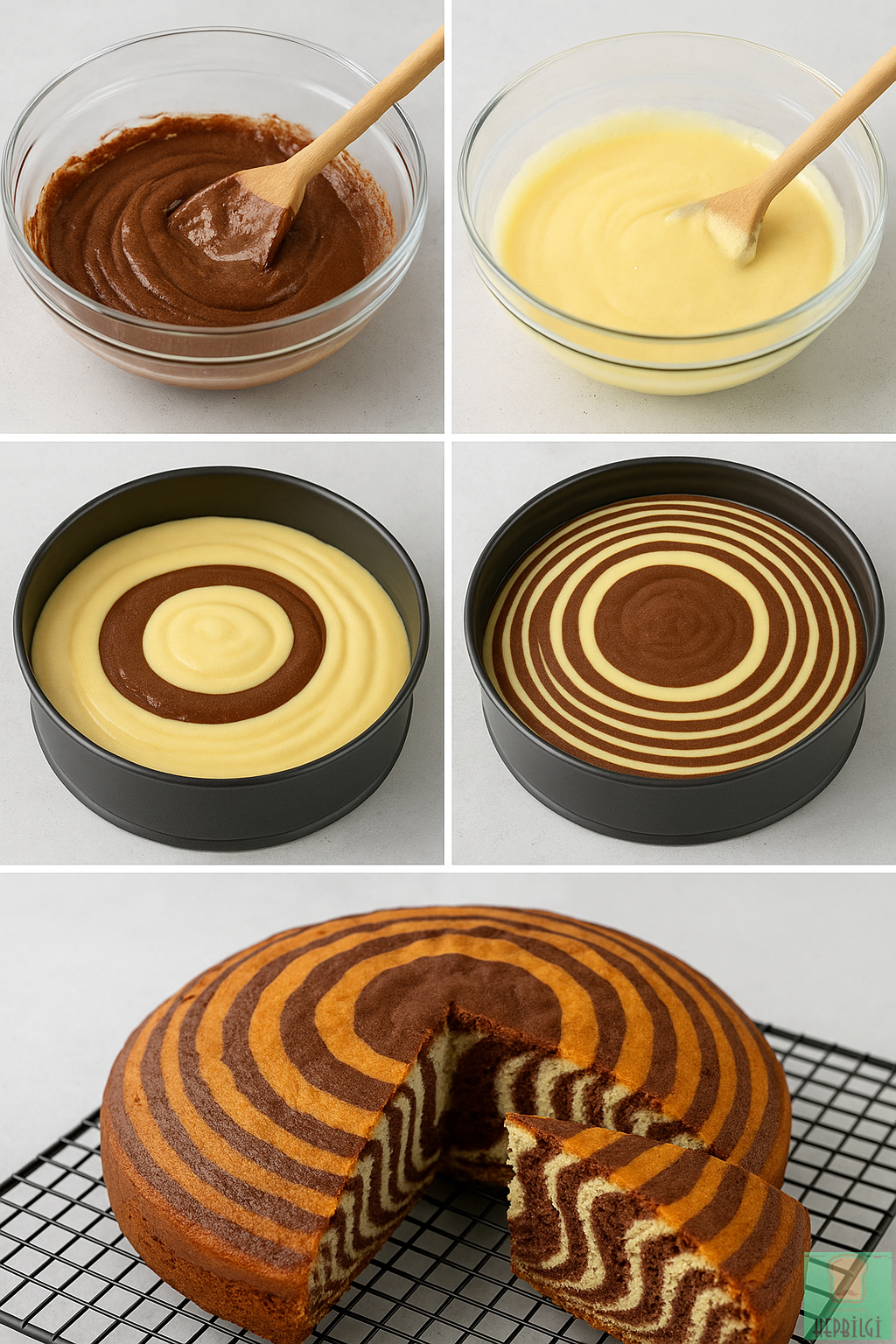 KAKAOLU ZEBRA KEK TARİFİ - 1