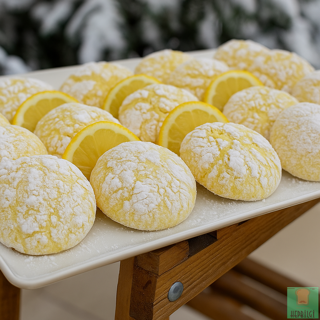 Ağızda Eriyen Limonlu Kurabiye Tarifi - 2