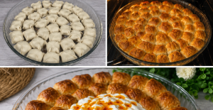 Milföy Hamuruyla Fırında Kıymalı Mantı 
