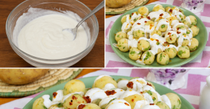 Yoğurtlu Patates Topları