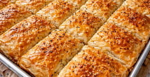 Pul Pul Dağılan Çıtır Tepsi Böreği