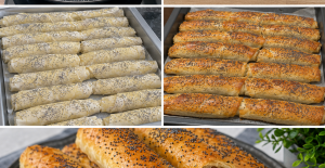Haşhaşlı Mercimekli Çıtır Börek