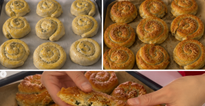 ıspanaklı gül böreği