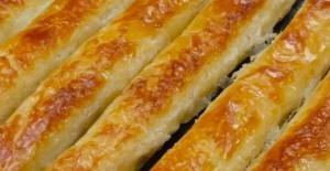 Peynirli Çıtır Börek BAKLAVA HAMURUNDAN