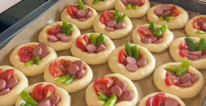 Yumuşacık Pastane Mini Pizzalar