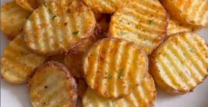 Fırında Baharatlı Çıtır Patates