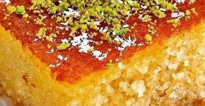 Portakallı Revani Tatlısı