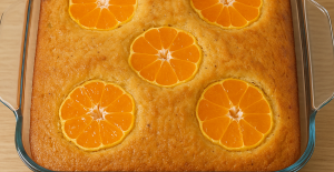 Kare Borcamda Mandalinalı Kek Tarifi