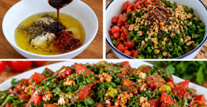 MEŞHUR KURU DOMATES SALATASI