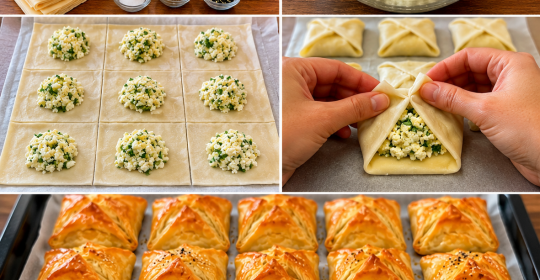 Misafire Özel 3 Malzemeyle 1 Tepsi Dolusu Çıtır Börek Tarifi