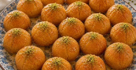 ŞERBETLİ ŞEFTALİ KURABİYE