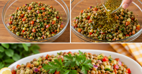 Yeşil Mercimek Salatası 