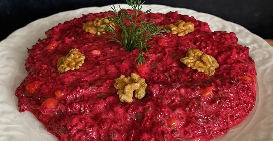 Yoğurtlu Pancar Salatası Tarifi