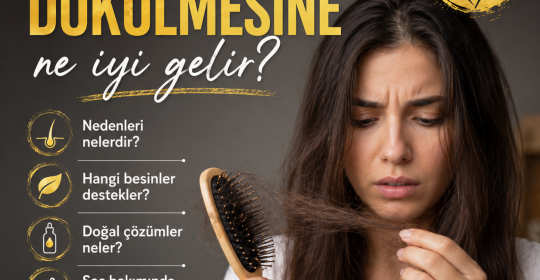 Kadınlarda Saç Dökülmesine Ne İyi Gelir