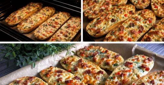Fırında Yumurtalı Ekmek