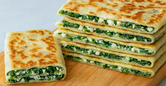 Hazır Yufka İle Tavada 5 Dakikada Börek Tarifi