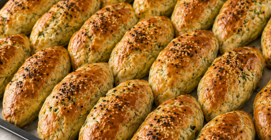 Dereotlu Poğaça Tarifi (Tam Kıyır Kıyır)