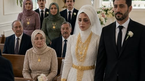 Nişanlım yanımda duruyordu