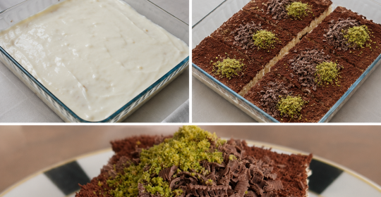 Soğuk Baklava Tadında Bol Sütlü Borcam Pastası