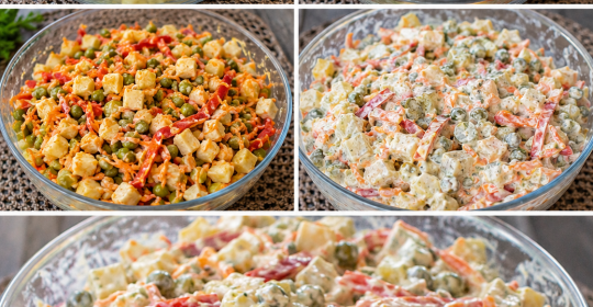 Hardallı Patates Salatası