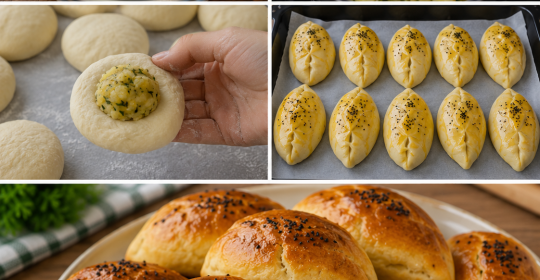 Patatesli Cepli Poğaça