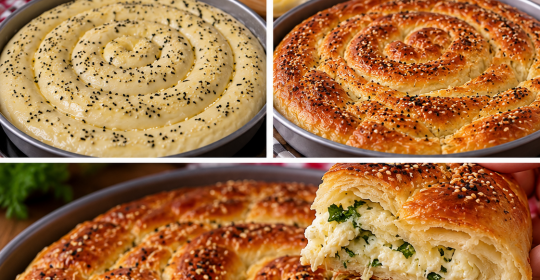 BÖREK TADINDA YUMUŞACIK PEYNİRLİ ÇÖREK