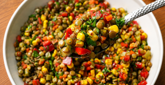 Yeşil Mercimek Salatası 