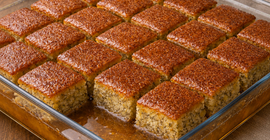 ŞERBETİ TAM ÇEKEN HAŞHAŞLI REVANİ