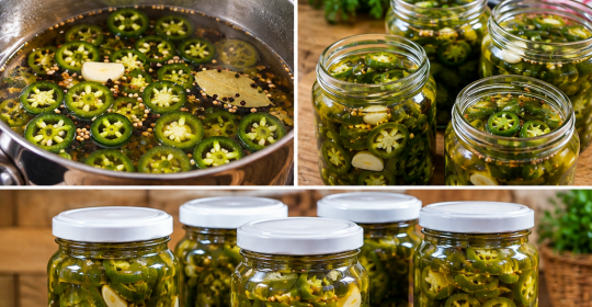 Kışlık Jalapeno Biber Konservesi