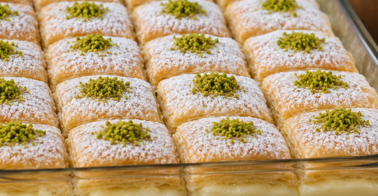 Muhallebili Milföy Tatlısı Tarifi