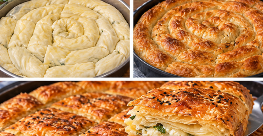MİLFÖY GİBİ KABARAN KAT KAT ÇITIR BÖREK