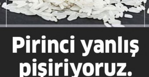 Pirinci yanlış pişiriyorsunuz işte doğru pişirme yöntemi Bilgi İlk Yorumda