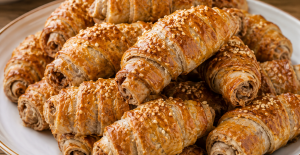 Tahinli Cevizli Çıtır Rulo