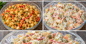 Hardallı Patates Salatası