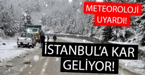 Meteorolojiden uyarı İstanbul'a kar geliyor
