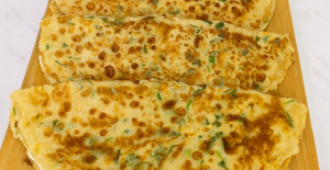 5 Dakikada Kahvaltılık Krep Börek Tarifi