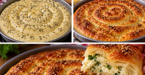 BÖREK TADINDA YUMUŞACIK PEYNİRLİ ÇÖREK
