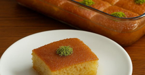 Borcamda Pamuk Gibi Şerbetli Revani Tarifi