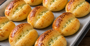 Pastane Poğaçası (Pastanelerde Satılanlardan Kat Kat Daha Güzel)