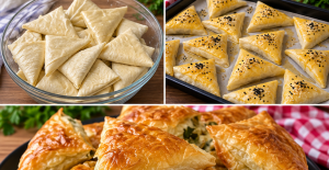 ÇITIR ÇITIR ÜÇGEN PEYNİRLİ BÖREK
