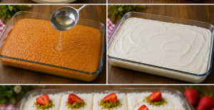 Kremalı Revani Tarifi (Yazlık Şerbetli Tatlı)