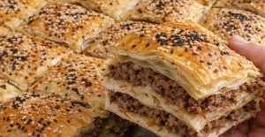 Çıtır Kıymalı Tepsi Böreği