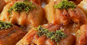 Baklava Tadında Kıyır Kıyır Cevizli Tatlı