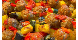 Fırında Kızartmadan Sebzeli Köfte Tarifi